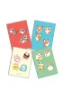 Narcissus Zeszyt A4 32k.w lini� cienka kolorowa PP Kawaii 1szt.mix