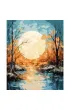Koh-I-Noor Malowanie po numerach - Ksi�yc 40x50cm