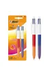 D�ugopis 4 Colors Punch Rainbow 1mm mix 2 szt BIC