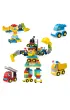 Klocki ma�ych geniuszy robot maxi 93el