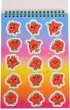 Pachn�cy notatnik z naklejkami Fruitysquad