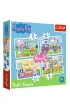 Puzzle 4w1 - Wspomnienia z wakacji. Peppa Pig (12+15+20+24 el.) Trefl