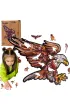 Puzzle drewniane eko 68 el. Orze� karpacki A4 PuzzleOK