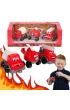 Zestaw mini pojazd�w. Stra� po�arna Technok