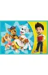 Puzzle 4w1. Wesoa ekipa Psiego Patrolu Trefl