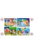 Puzzle maxi 4w1 - Pi�kne bajki (8+12+15+20 el.) Castorland
