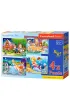 Puzzle maxi 4w1 - Pi�kne bajki (8+12+15+20 el.) Castorland