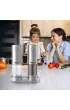 Webber Elektryczny m�ynek do soli i pieprzu akumulatorowy USB zestaw regulacja mielenia pod�wietlenie 2 x 70 ml