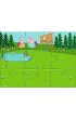 Puzzle magnetyczne Zabawy �winki Peppy Trefl