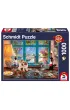 Puzzle 1000 el. St� do uk�adania puzzli Schmidt