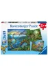 Puzzle 3x49 el. Fascynacja Dinozaurami Ravensburger