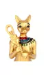 Bogini Bastet trzymaj�ca sistrum, figurka