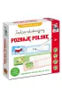 Zestaw edukacyjny. Poznaj� Polsk�. Ksi��ka + puzzle do pisania 3+ Kapitan Nauka