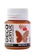 Rosa Farba akrylowa metaliczna copper 55 20ml 20 ml