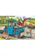 Puzzle 3x48 el. Pojazdy budowlane Schmidt