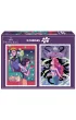 Puzzle 2x500 el. Kr�lewna �nie�ka / Ma�a Syrenka Educa