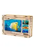 Puzzle drewniane 4w1 zwierz�ta morskie PuzzleOK