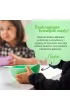 Nana`s Manners Etap 1, Miska silikonowa z przyssawk� i uchwytem, zielona