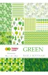 Happy Color Blok z motywami GREEN, A4, 80g, 15 arkuszy, 30 motyw�w 15 kartek