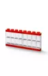Gablotka na 16 minifigurek LEGO Czerwona