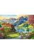 Puzzle PQ 1000 el. Relaks w Dolomitach Schmidt