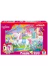 Puzzle 200 el. Magiczna kraina + figurka Schmidt