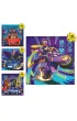 Puzzle 16 el. Batwheels. Motocykl Batgirl Bibi Dodo