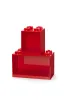 Zestaw p�ek LEGO BRICK 4 & BRICK 8 Czerwone