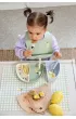 Lassig Zestaw sztucw ze stali nierdzewnej z silikonow rczk 3 el. Happy Fruits Lemon