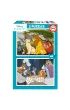 Puzzle 2x48 el. Kr�l Lew Zakochany kundel Educa