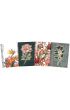 Top-2000 Koozeszyt Flowers A4 Kratka, 5 mm 80 kartek