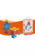 Mini Waffle Konstruktor Klocki konstrukcyjne Mini Waffle 70 element�w Konstruktor �redni niebieski MARIOINEX 902806