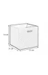 5five Simply Smart Pojemnik tekstylny Naturalis 31x31 cm