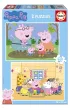 Puzzle 2x48 �winka Peppa 113787 Educa