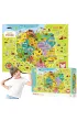 Puzzle 100 el. Mapa Polski Dodo