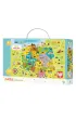 Puzzle 100 el. Mapa Polski Dodo