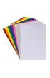 Zeszyt papier�w kolorowych b�yszcz�cych A4 Gimboo 10 szt.