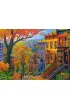 Puzzle 3000 el. Autumn City Hill Castorland