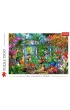 Puzzle 1500 el. Tajemniczy ogr�d Trefl