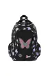 St. Majewski Plecak 3-komorowy Pastel Butterfly