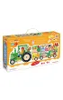 Moto puzzle Traktor dla dzieci 2  3 Bright Junior Media