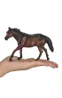 Figurka Ko� Quarter Horse gniady przydymiony