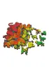 Puzzle drewniane 500+1 el. T�czowe motyle Trefl
