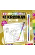 Kolorowanka z kredk�. Fabryka �wi�tego Miko�aja