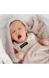 LullaLove Kocyk bambusowy - motylek, pudrowy r