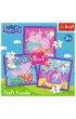 Puzzle 3w1 Zwyczaje �winki Peppy Trefl