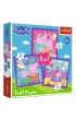 Puzzle 3w1 Zwyczaje �winki Peppy Trefl
