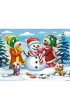 Puzzle 30 el. Zimowe zabawy Treflik�w