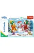 Puzzle 30 el. Zimowe zabawy Treflik�w