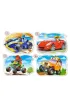 Puzzle maxi 4w1 - Pojazdy (8+12+15+20 el.) Castorland
